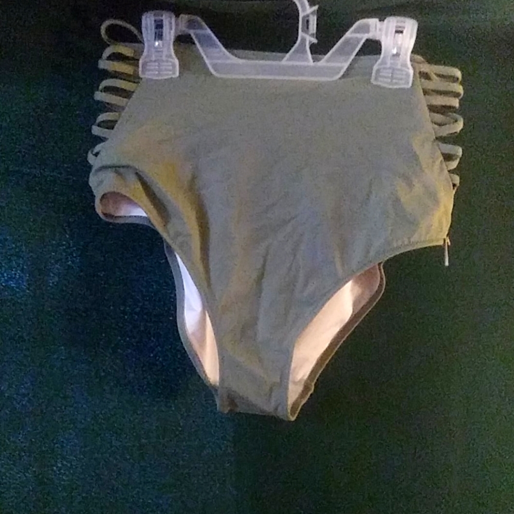 Pink bikini bottoms
